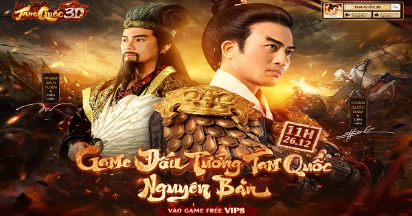 Tam Quốc 3D chính thức ra mắt lúc 11:00 ngày 26/12/2024 với hàng loạt sự kiện đua TOP và ưu đãi chưa từng có tamquoc3d ramat thumbjpg