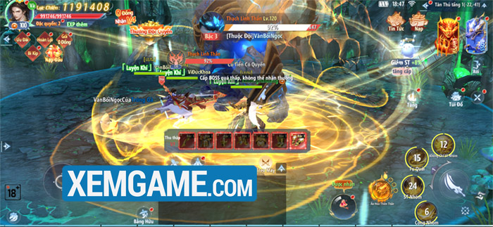 Trình làng ca khúc chủ đề, Tân Nhất Kiếm Giang Hồ chiêu đãi Thị Giác và Thính Giác người xem tan nhat kiem giang ho ca khuc chu de 4