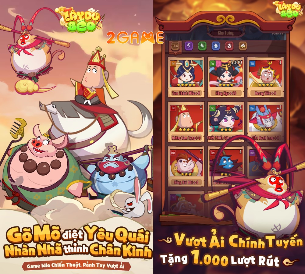 Tây Du Béo VNG – Game hot trên Zalo nay sắp có mặt trên cả Android và IOS tay du beo vng 1 2