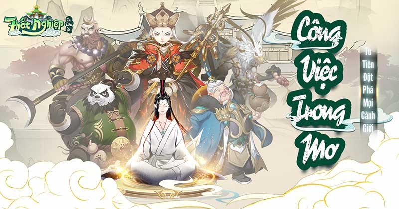 Game tu tiên chữa lành Thất Nghiệp Tu Tiên Đi - Vplay sắp ra mắt tại Việt Nam