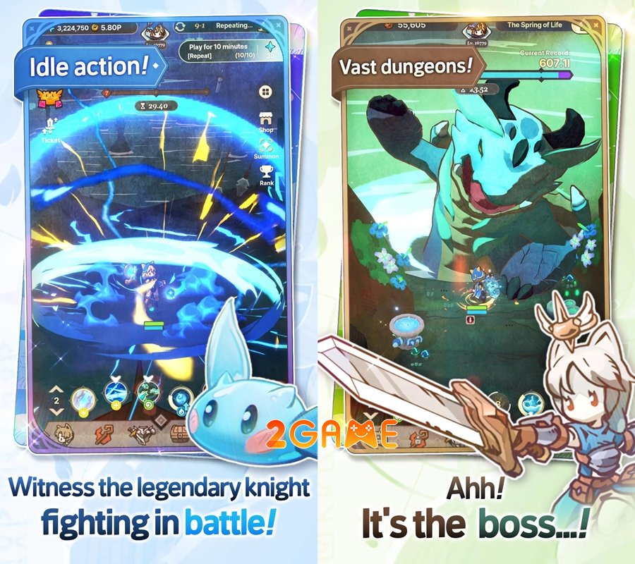 The Crown Saga: Pi’s Adventure – Game nhập vai nhàn rỗi đồ họa 3D quyến rũ the crown saga pis adventure ios android 2