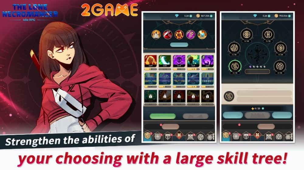 The Lone Necromancer Idle RPG – Game nhập vai chuyển thể từ bộ webtoon đình đám the lone necromancer idle rpg 2