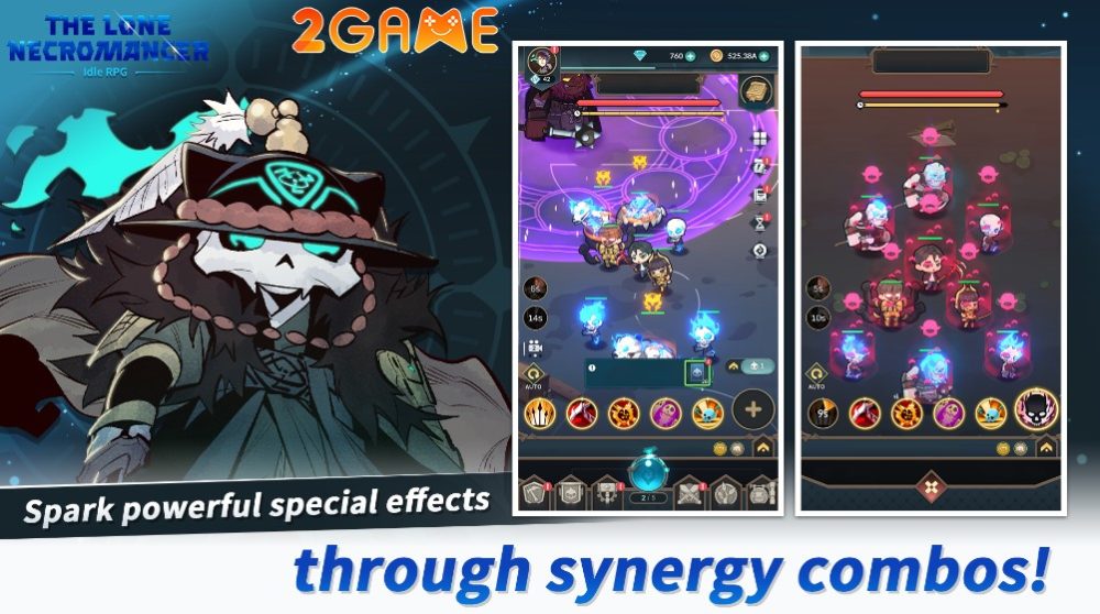 The Lone Necromancer Idle RPG – Game nhập vai chuyển thể từ bộ webtoon đình đám the lone necromancer idle rpg 4