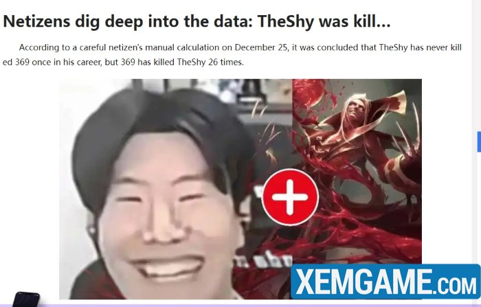 theshy-vs-369 Thống kê bất ngờ ở LPL: Từ người thần tượng TheShy, 369 trở thành khắc tinh của “Top God” theshy vs 369