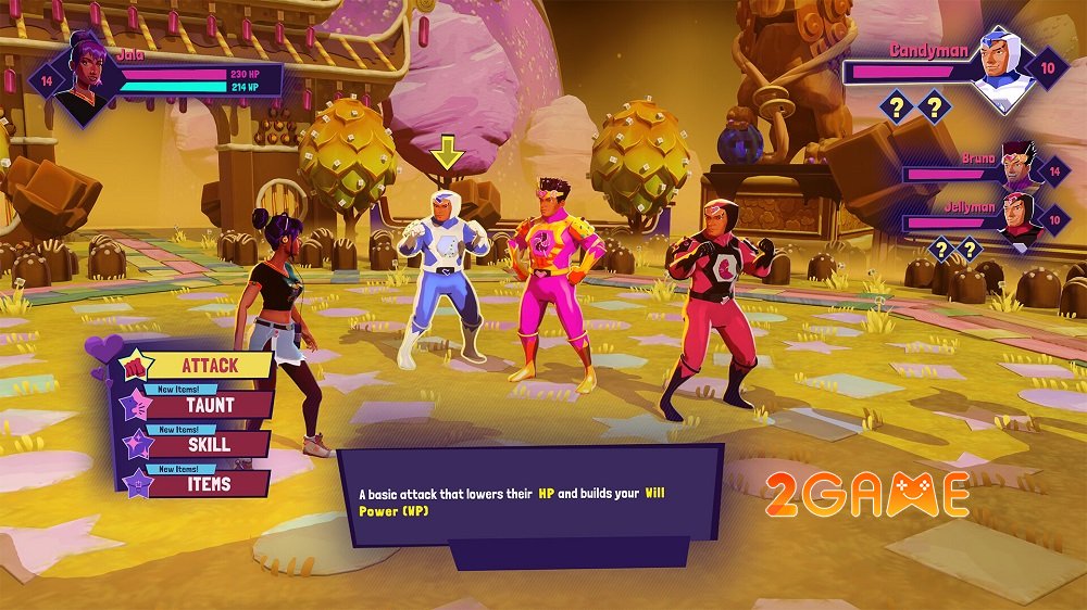 Thirsty Suitors – Game chiến đấu với người yêu cũ trong các trận đánh theo lượt thirstysuitors 1