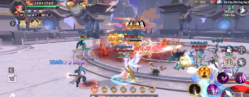 Không cần hẹn giờ, cứ thích là PK ngay – Thục Sơn Thiên Hạ Chiến: Game tiên hiệp “chuẩn bài” cho anh em mê “luyện tay to” thucsonthienhachien pr1 3