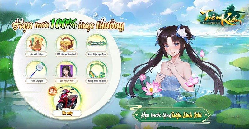 Khai mở sự kiện đăng ký trước RPG tiên hiệp “Tiên Kiếm: Gặp Lại Tiêu Dao” được ủy quyền IP chính thống Khai mở sự kiện đăng ký trước RPG tiên hiệp “Tiên Kiếm: Gặp Lại Tiêu Dao” được ủy quyền IP chính thống