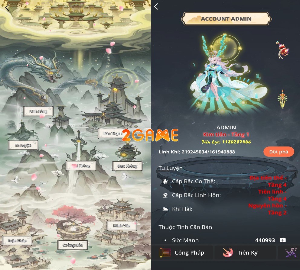 Tiên Mộng – Game nhập vai chuẩn tu tiên do người Việt phát triển tien mong 2