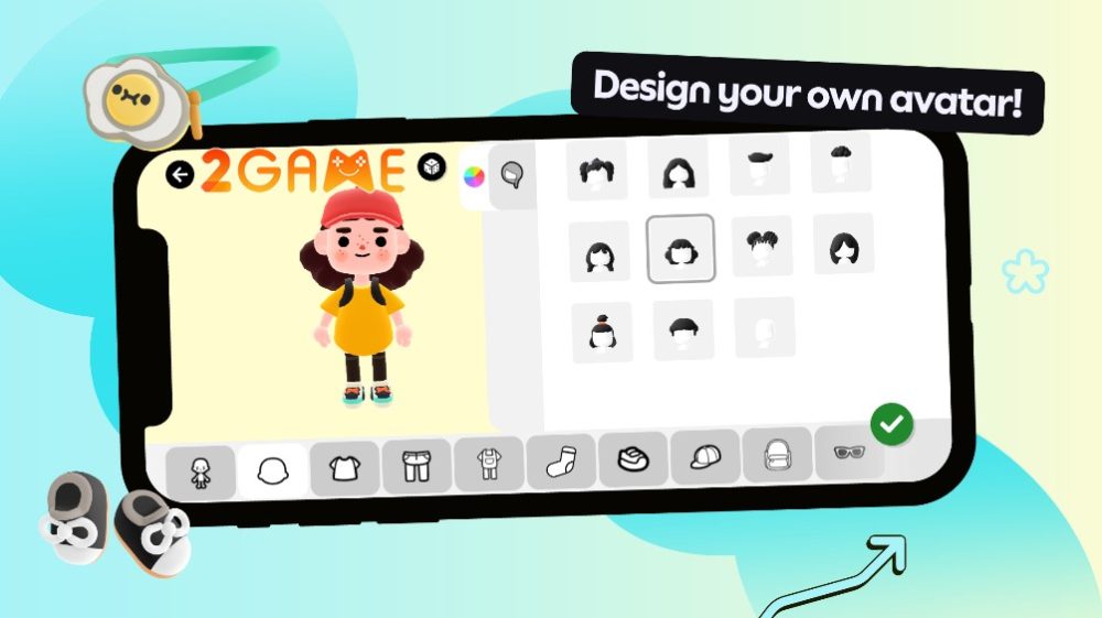 Tạo nên một nhân vật độc quyền của riêng bạn trong game Toca Boca Days