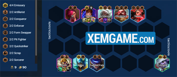 top-doi-hinh-leo-rank-14-24-6 ĐTCL 14.24: Top đội hình mạnh mẽ nhất để flex cùng tướng 6 vàng top doi hinh leo rank 14 24 6