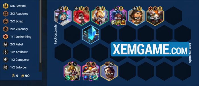 top-doi-hinh-leo-rank-14-24-7 ĐTCL 14.24: Top đội hình mạnh mẽ nhất để flex cùng tướng 6 vàng top doi hinh leo rank 14 24 7