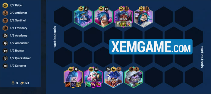 ĐTCL mùa 13: 10 đội hình làm mưa làm gió tại máy chủ thử nghiệm top doi hinh manh nhat may chu pbe 8