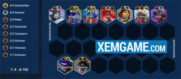 top-doi-hinh-reroll-dtcl-mua-13-8 Top 7 đội hình reroll mạnh nhất ĐTCL Mùa 13 top doi hinh reroll dtcl mua 13 8