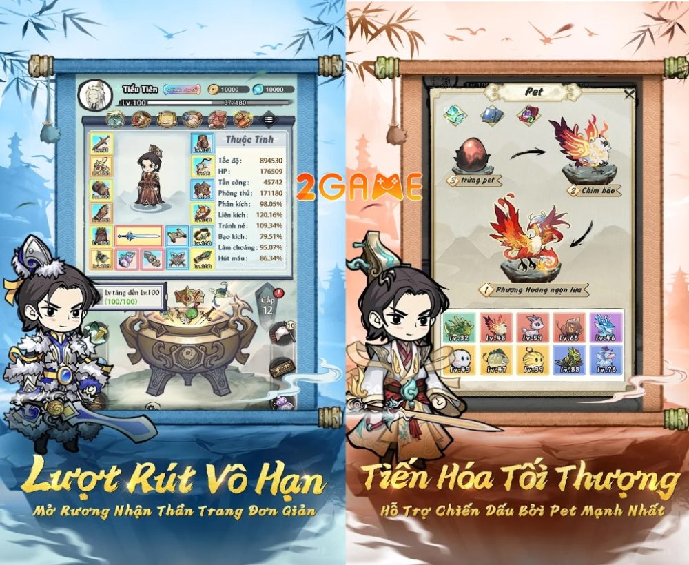 Ta Là Tiểu Tiên Nhỏ là một trong những tựa game mở rương có tiếng Việt đầu tiên tại Việt Nam