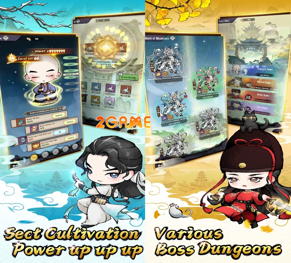 top-sect-hap-hak-hang-3 Khám phá lối chơi và phó bản trong game Đệ Nhất Tông Môn