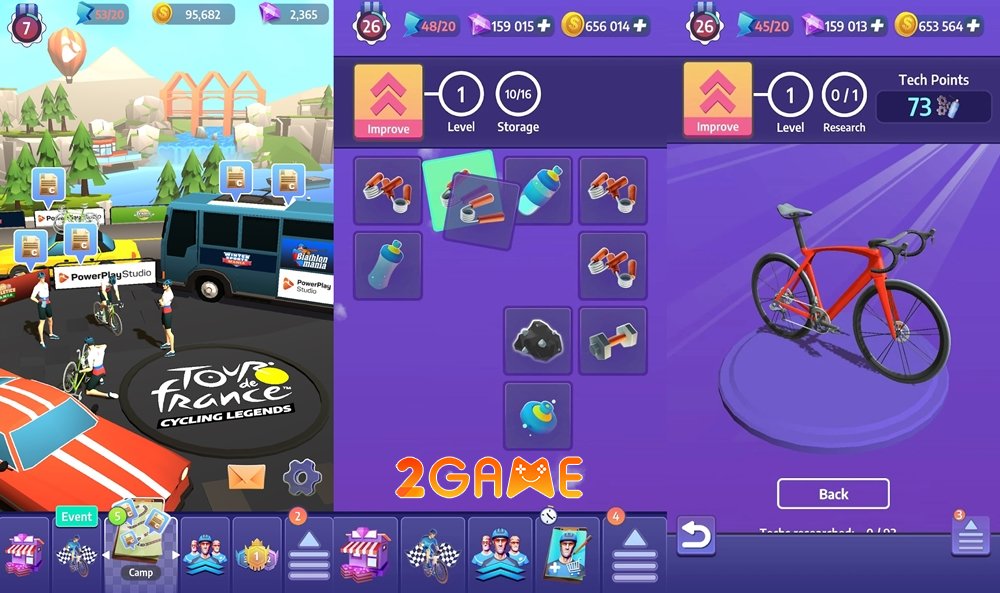 Tour de France Cycling Legends – Game đua xe đạp được cấp phép ra mắt trên mobile tour de france cycling legends 3