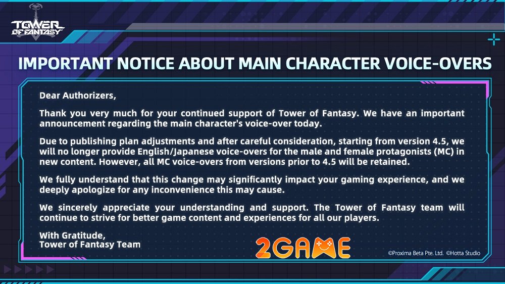 tower-of-fantasy-pwg-2 Tower of Fantasy chuyển giao quyền phát hành cho Perfect World Games kèm nhiều thay đổi lớn tower of fantasy pwg 2