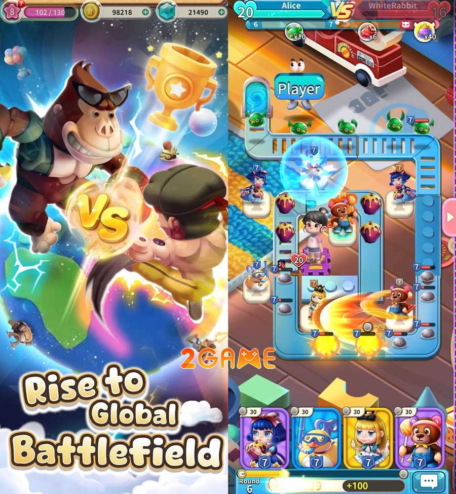 toyduelworldwidechaos-3 Toy Duel: Worldwide Chaos – Khám phá lối chơi chiến thuật phòng thủ tháp tối thượng toyduelworldwidechaos 3