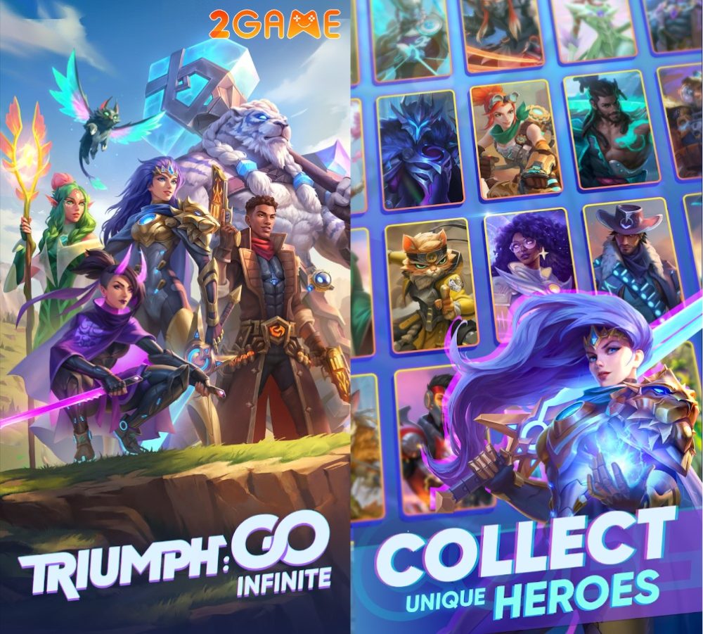 Triumph: GO Infinite – Game chiến thuật có lối chơi nhàn rỗi độc đáo triumph go infinite 1