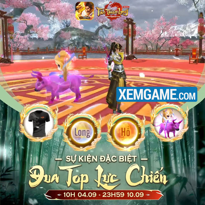 Tìm hiểu những sự kiện đặc biệt mừng phiên bản Tiêu Dao Giang Hồ của Tân Thiên Long Mobile ttl mobile 4 9 1