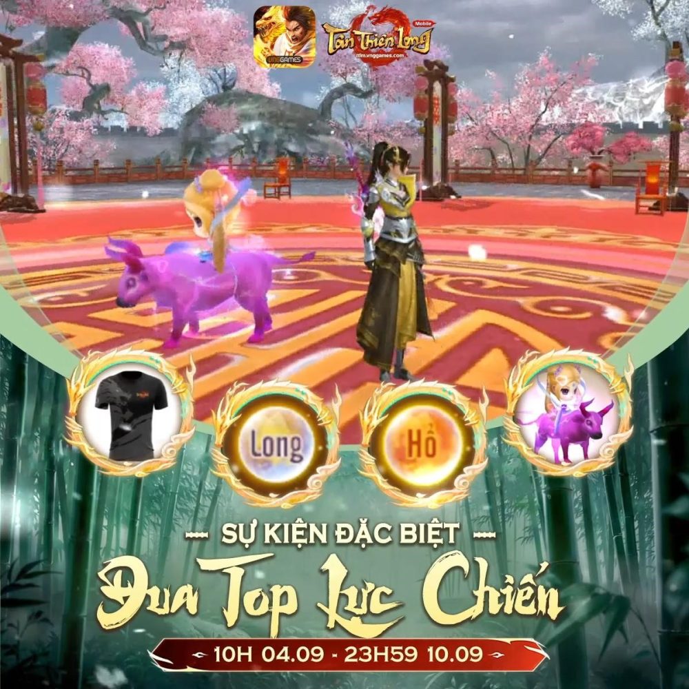 Chuỗi sự kiện đặc biệt mừng phiên bản mới “đỉnh nóc kịch trần” của Tân Thiên Long Mobile có gì? ttlm 2 1