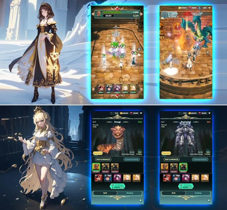 Crash Of Thrones: Trải nghiệm Idle RPG mới mẻ với chiến thuật sâu sắc và đồ họa đẹp mắt tubzbcr