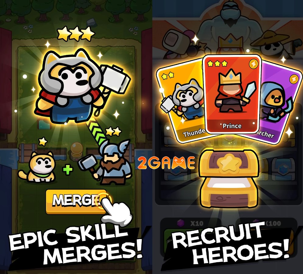 Tumble Monster – Game thủ thành với chủ đề đa vũ trụ vui nhộn tumble monster 3