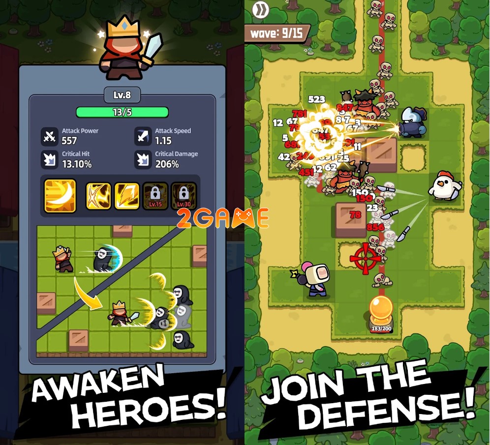 Tumble Monster – Game thủ thành với chủ đề đa vũ trụ vui nhộn tumble monster 4