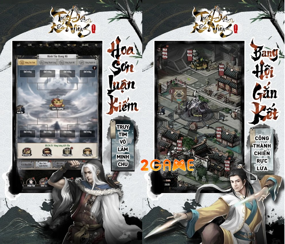 Game Tuyệt Đại Kiếm Vương chú trọng vào các hoạt động PvP khá nhiều