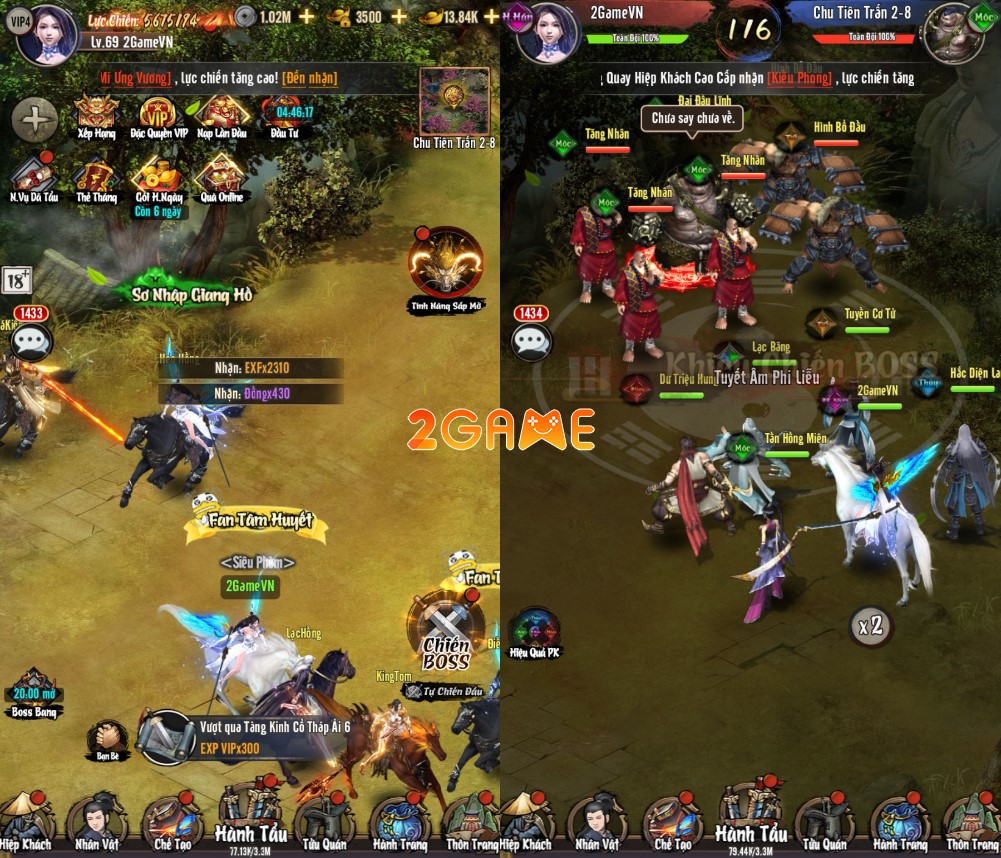 tuyet-dai-kiem-vuong-mobile-2 Lối chơi nhập vai Idle đơn giản nhưng cực kì hấp dẫn trong game Tuyệt Đại Kiếm Vương Mobile