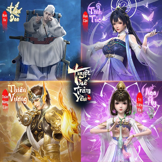 Tuyệt Thế Trảm Yêu Ký chính thức ra mắt game thủ Việt với nhiều hoạt động thú vị