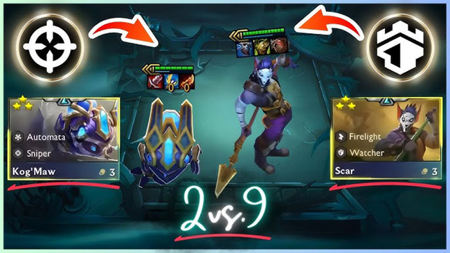 tvqau7fw-kogmaw-giam-sat ĐTCL 14.23: Hướng dẫn chi tiết bài Kog’Maw Giám Sát – “Ahri Tiên Phong” của mùa 13 tvqau7fw kogmaw giam sat