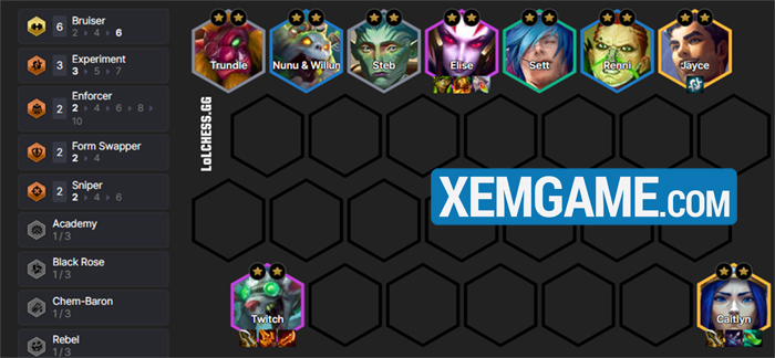 ĐTCL 14.23b: Hướng dẫn bài Twitch Đấu Sĩ, tận dụng carry đang bị