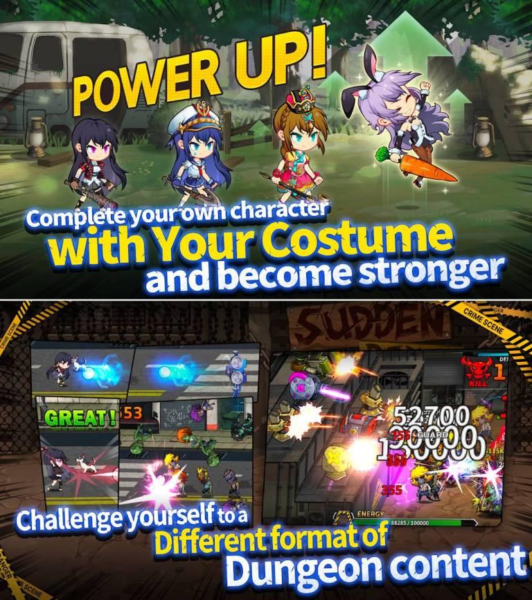 txb18kp Batting Girl Idle: Zombie Rush - Game nhập vai RPG hiện đã có mặt trên cả Android và IOS