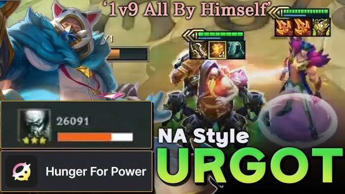 urgot-them-khat-suc-manh ĐTCL: Mortdog tiết lộ 1 “quy tắc ẩn” về cơ chế roll Dị Thường mới của 14.24 urgot them khat suc manh