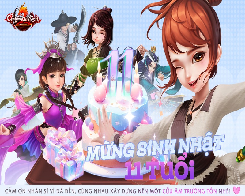 usoqera Cửu Âm Chân Kinh 11 tuổi: Lễ Hội Rộn Ràng - Săn Lệnh Bài Vàng usoqera