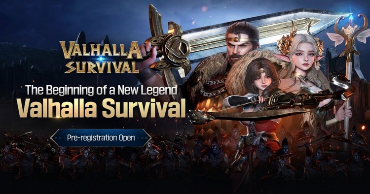 Valhalla Survival – Mở đăng ký trước thông qua Google Play Store và Apple Store valhalla survival