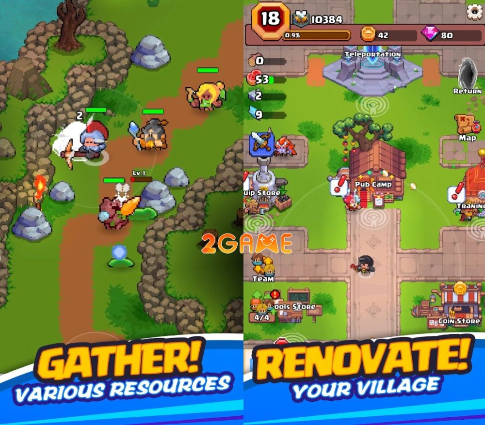 Valley Adventurer – Hành trình phiêu lưu bất tận của các chiến binh pixel valley adventurer 1