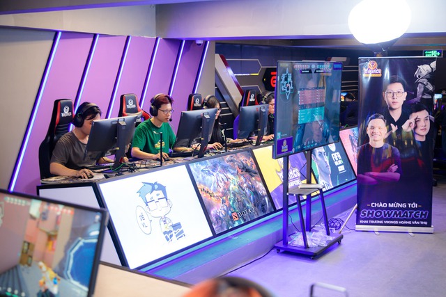 Khu vực thi đấu của Vikings Hoàng Văn Thụ