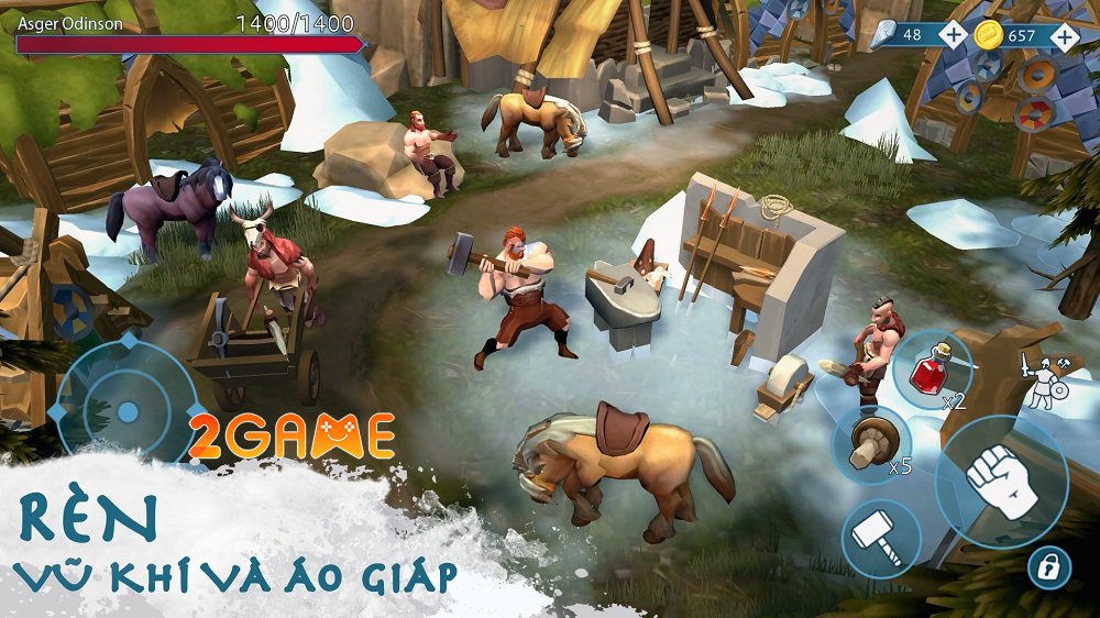 Vinland Tales: Viking Survival – Game nhập vai sinh tồn bối cảnh thời đại thám hiểm của người Viking vinlandtales ha 4