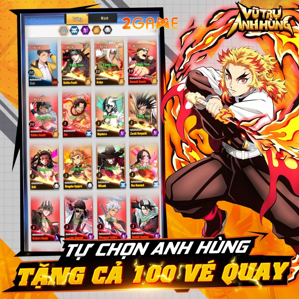 Vũ Trụ Anh Hùng Gzone – Thêm một game đa vũ trụ anime sẽ có mặt tại Việt Nam trong tháng 8 vu tru anh hung gzone 1