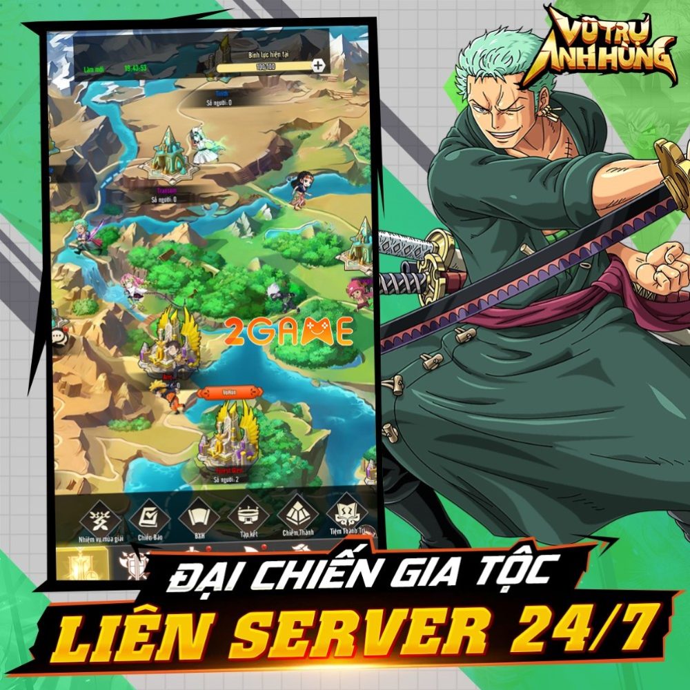 Vũ Trụ Anh Hùng Gzone – Thêm một game đa vũ trụ anime sẽ có mặt tại Việt Nam trong tháng 8 vu tru anh hung gzone 4