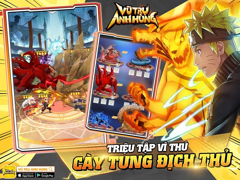 Vũ Trụ Anh Hùng Gzone - mang cả thế giới anime đỉnh cao đến chiếc điện thoại của bạn Vũ Trụ Anh Hùng Gzone - mang cả thế giới anime đỉnh cao đến chiếc điện thoại của bạn