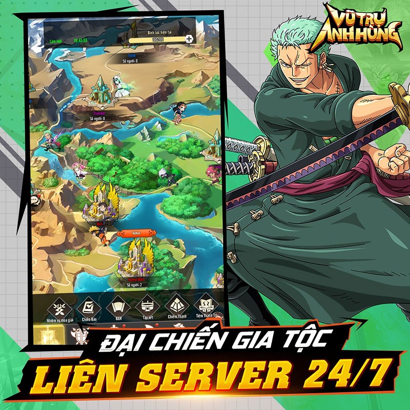 Vũ Trụ Anh Hùng Gzone - mang cả thế giới anime đỉnh cao đến chiếc điện thoại của bạn Vũ Trụ Anh Hùng Gzone - mang cả thế giới anime đỉnh cao đến chiếc điện thoại của bạn