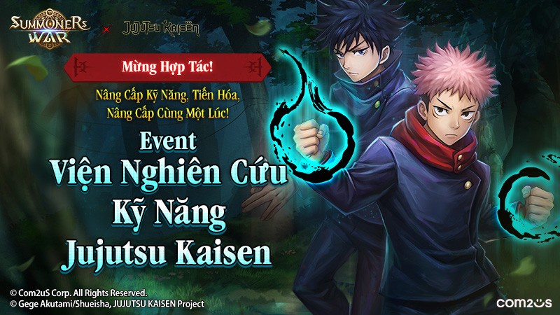 "Hợp Tác Đỉnh Cao Kỷ Niệm 10 Năm" Summoners War thực hiện cập nhật hợp tác với Jujutsu Kaisen w6vcbjh