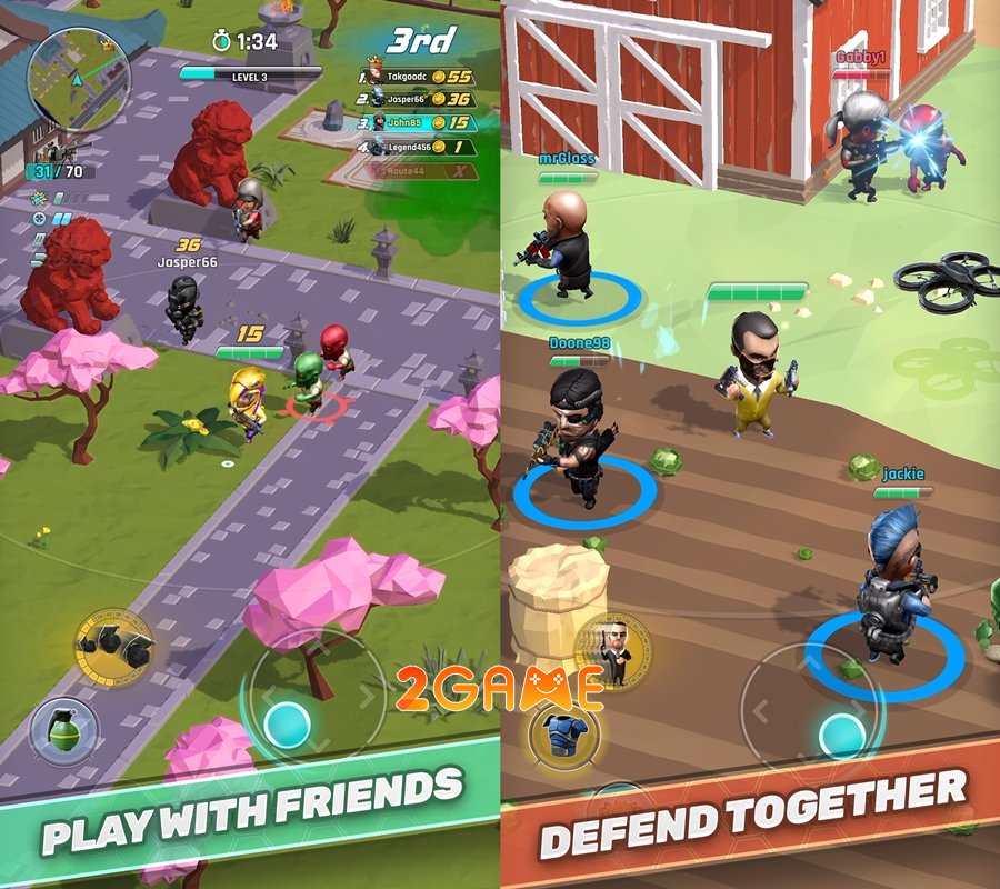 warfriendslegends-3 WarFriends Legends – Game bắn súng chỉ bằng một tay thú vị warfriendslegends 3