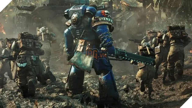 Bom tan Warhammer 40k Space Marine 2 tung DLC voi dung luong khung den choang ngop 2 Bom tấn Warhammer 40k Space Marine 2 tung DLC với dung lượng khủng đến choáng ngợp