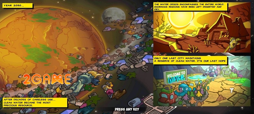 water2050-1 Water 2050 – Game phiêu lưu, quản lý tài nguyên, xây dựng thành phố và sinh tồn đồ họa isometric water2050 1