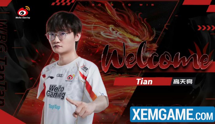 wbg-tian LMHT: WBG chính thức chào đón Tian, hoàn tất đội hình “5 Trung” wbg tian