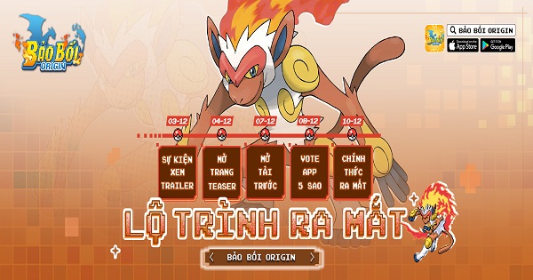 Bùng nổ trải nghiệm Bảo Bối Origin, game Pokemon chuẩn nguyên tác wfbctmdw baoboiorigin cmn thumbjpg